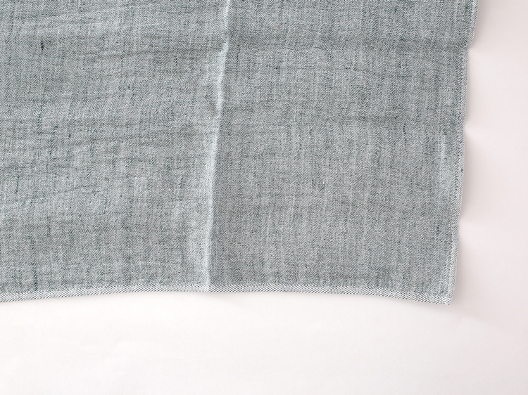 【メール便配送可】 kontex コンテックス コットンリネンクロス 43×43cm(グリーン)  i-35318 | kontex | 03