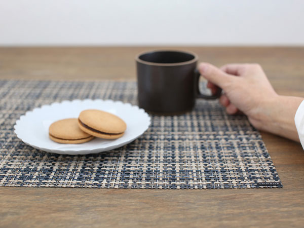 Chilewich チルウィッチ Basketweave RECTANGLE (058:Coast) ランチョンマット i-33000 | chilewich | 05