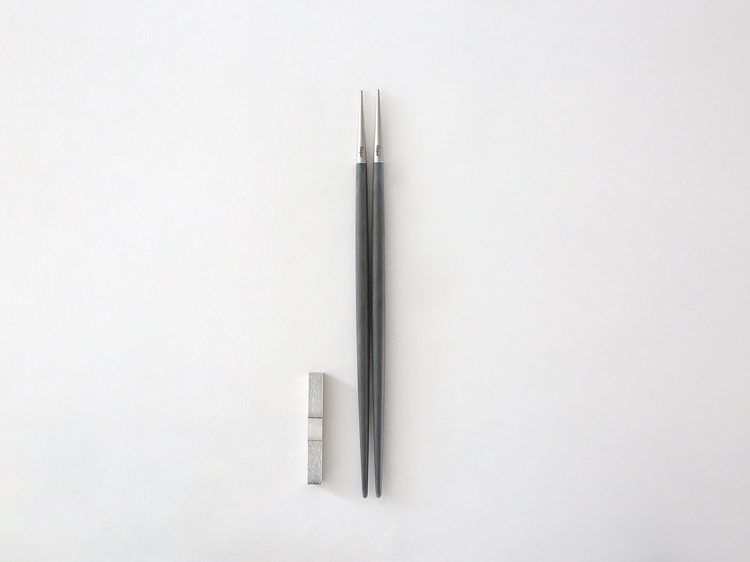 【Cutipol】GOA お箸セット 1膳 グレーシルバー CT-GGO-F-29 カトラリー i-35591 | Cutipol | 01