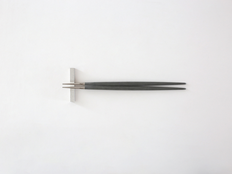 【Cutipol】GOA お箸セット 1膳 グレーシルバー CT-GGO-F-29 カトラリー i-35591 | Cutipol | 02