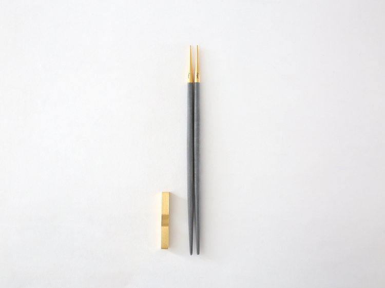 【Cutipol】GOA お箸セット 1膳 グレーゴールド CT-GGO-GB-29 カトラリー i-35592 | Cutipol | 01