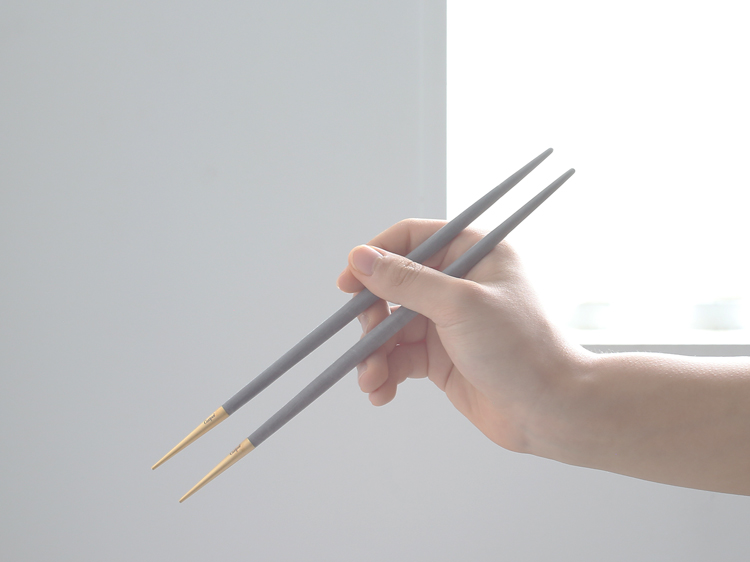 【Cutipol】GOA お箸セット 1膳 グレーゴールド CT-GGO-GB-29 カトラリー i-35592 | Cutipol | 06