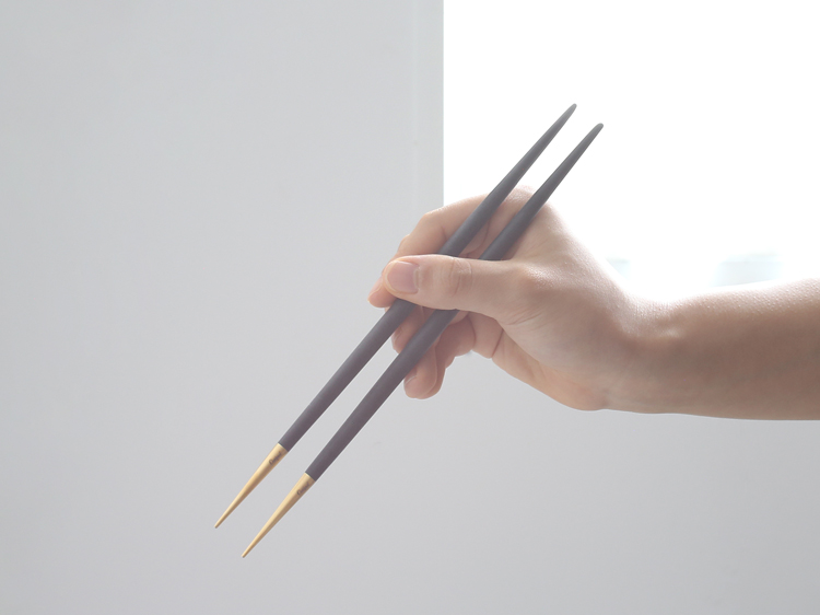 【Cutipol】GOA お箸セット 1膳 ブラックゴールド CT-GO-GB-29 カトラリー i-35588 | Cutipol | 06