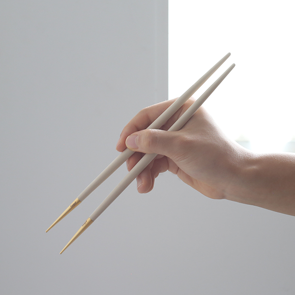 【Cutipol】GOA お箸セット 1膳 アイボリーゴールド CT-IGO-GB-29 カトラリー i-35594 | Cutipol