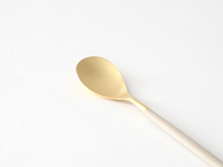 【Cutipol】 MIO デザートスプーン(アイボリーゴールド)CT-MII-GB-08 カトラリー クチポール ミオ i-35531 | Cutipol | 03