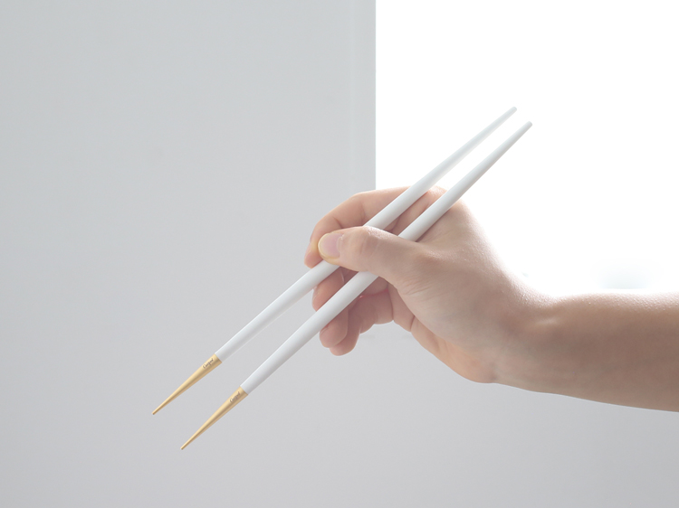 【Cutipol】GOA お箸セット 1膳 ホワイトゴールド CT-WGO-GB-29 カトラリー i-35590 | Cutipol | 06