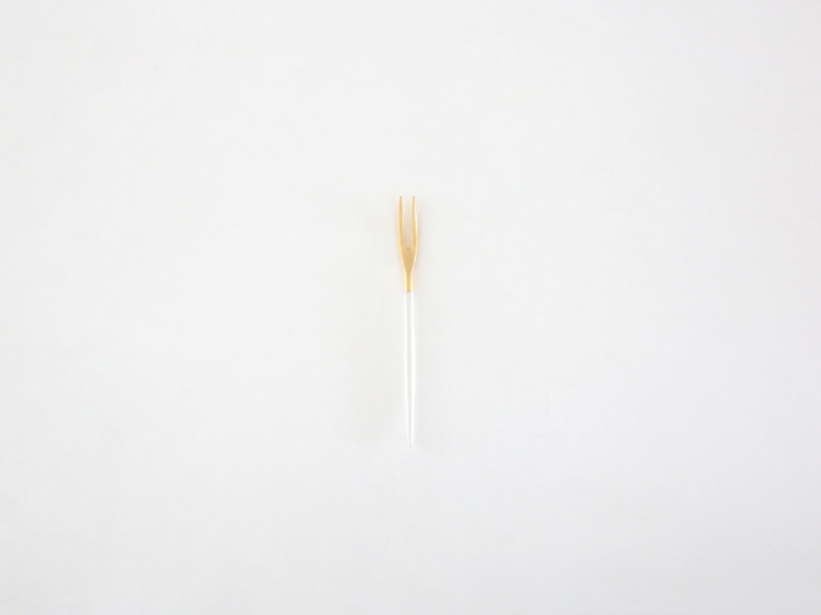 【Cutipol】GOA ジャパニーズフォーク(ホワイトゴールド) CT-WGO-GB-36 カトラリー クチポール ゴア i-31959 | Cutipol | 04