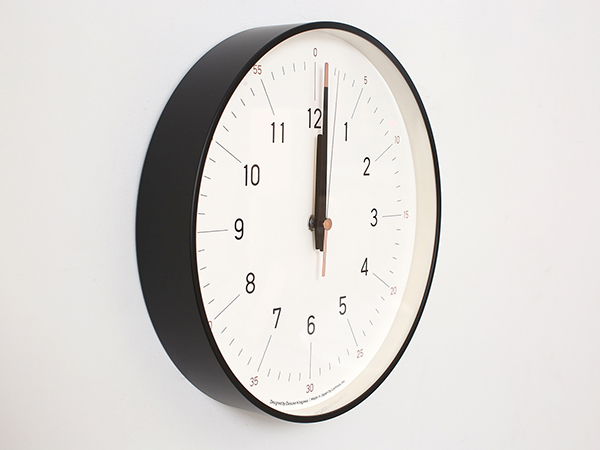 壁掛時計 レムノス essent clock (ホワイト) DFI 24-06 WH φ25.6 Lemnos 33335 | Lemnos | 02