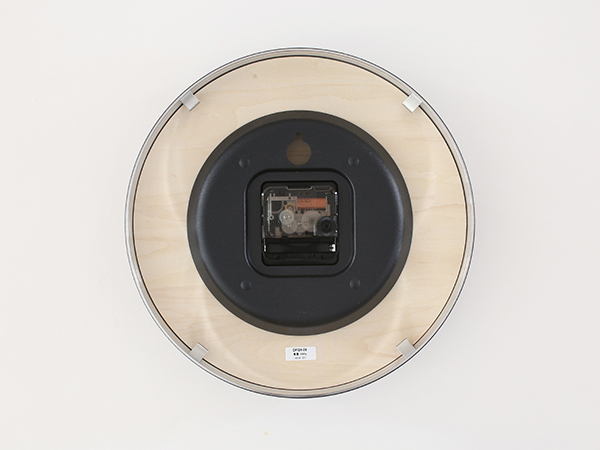 壁掛時計 レムノス essent clock (ホワイト) DFI 24-06 WH φ25.6 Lemnos 33335 | Lemnos | 04