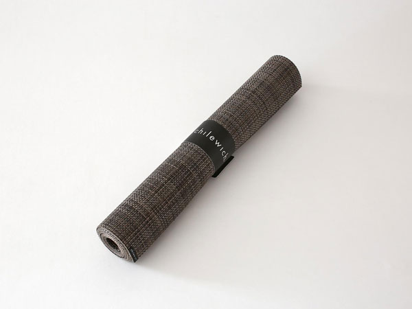 chilewich（チルウィッチ） Mini Basketweave RUNNER (007:Dark walnut
