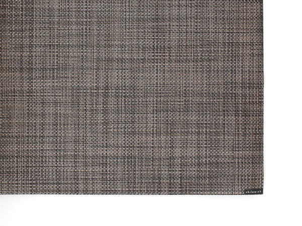 chilewich（チルウィッチ） Mini Basketweave RUNNER (007:Dark walnut