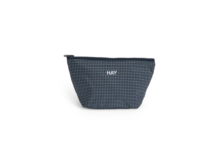 正規取扱店 HAY Grid Pouch small (Dark blue) AF782-A601-AE89 ヘイポーチ i-34935 |  | 01
