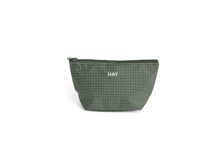 正規取扱店 HAY Grid Pouch small (Dark green) AF782-A601-AE77 ヘイポーチ i-34934 |  | 01
