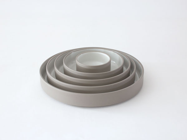 【HASAMI PORCELAIN】ボウル HAW110(SIZE:φ22cm アッシュホワイト) グレーコレクション 食器 波佐見焼 ハサミポーセリン  33622 | HASAMI PORCELAIN | 05