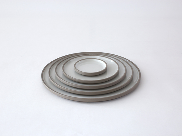 【HASAMI PORCELAIN】プレート HAW102(SIZE:φ14.5cm アッシュホワイト) グレーコレクション 食器 波佐見焼 ハサミポーセリン  32804 | HASAMI PORCELAIN | 05