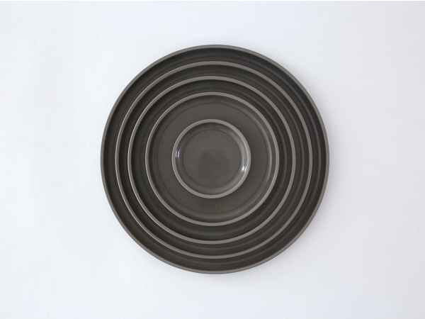 【HASAMI PORCELAIN】プレート HDG102(SIZE:φ14.5cm ダークグレー) グレーコレクション 食器 波佐見焼 ハサミポーセリン  32799 | HASAMI PORCELAIN | 06