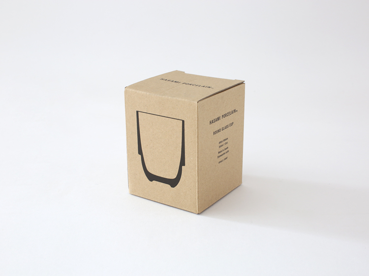 【HASAMI PORCELAIN】Round Glass Cup  (Clear / クリア)  350ml HP2GLC ガラス コップ ハサミポーセリン  i-36017 | HASAMI PORCELAIN | 05
