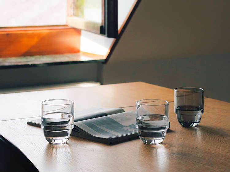 【HASAMI PORCELAIN】Round Glass Cup  (Clear / クリア)  350ml HP2GLC ガラス コップ ハサミポーセリン  i-36017 | HASAMI PORCELAIN | 06