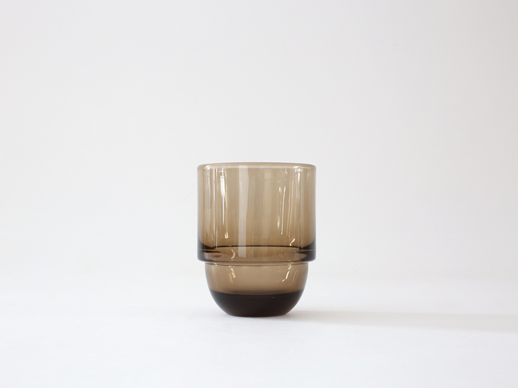 【HASAMI PORCELAIN】Round Glass Cup  (Amber / アンバー)  350ml HP2GLA ガラス コップ ハサミポーセリン  i-36019 | HASAMI PORCELAIN | 02