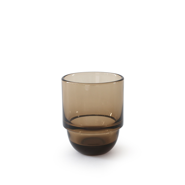 【HASAMI PORCELAIN】Round Glass Cup  (Amber / アンバー)  350ml HP2GLA ガラス コップ ハサミポーセリン  i-36019 | HASAMI PORCELAIN
