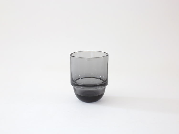 【HASAMI PORCELAIN】Round Glass Cup (Gray / グレー)  350ml HP2GLM ガラス コップ ハサミポーセリン  i-36018 | HASAMI PORCELAIN | 01