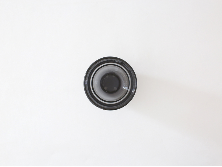 【HASAMI PORCELAIN】Round Glass Cup (Gray / グレー)  350ml HP2GLM ガラス コップ ハサミポーセリン  i-36018 | HASAMI PORCELAIN | 03
