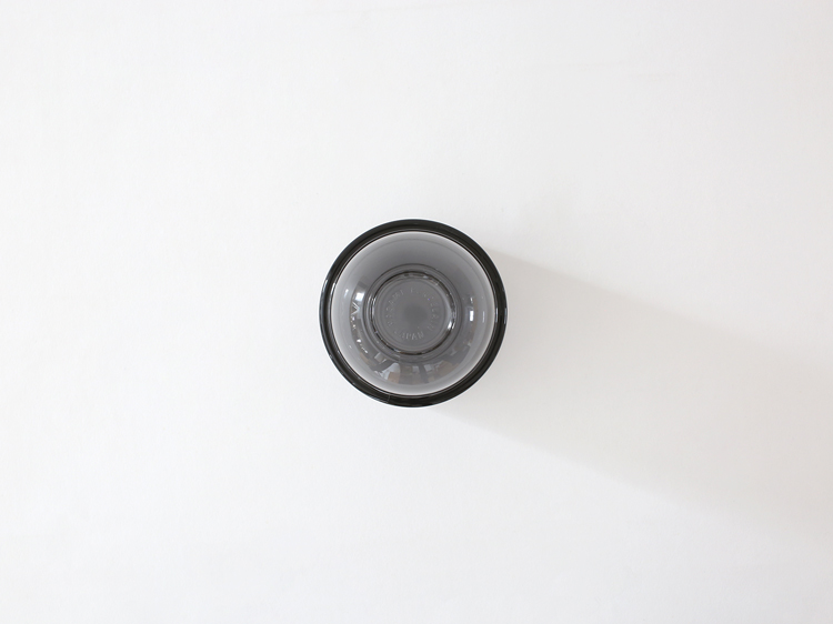 【HASAMI PORCELAIN】Round Glass Cup (Gray / グレー)  350ml HP2GLM ガラス コップ ハサミポーセリン  i-36018 | HASAMI PORCELAIN | 04