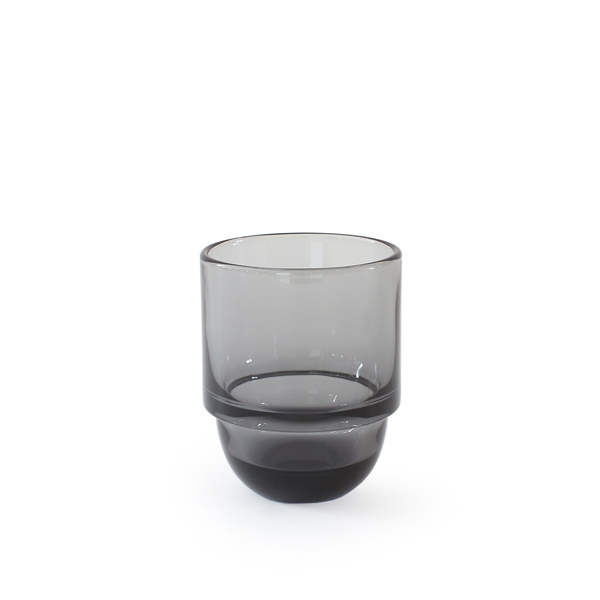 【HASAMI PORCELAIN】Round Glass Cup (Gray / グレー)  350ml HP2GLM ガラス コップ ハサミポーセリン  i-36018 | HASAMI PORCELAIN