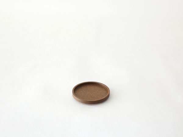 【HASAMI PORCELAIN】リッチライトトレイ HRN122(SIZE:φ8.5cm ダークブラウン) グレーコレクション 食器 波佐見焼 ハサミポーセリン  32819 | HASAMI PORCELAIN | 01