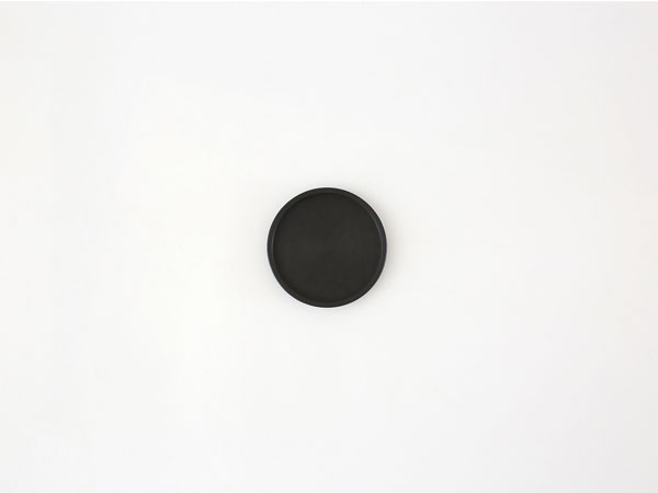 【HASAMI PORCELAIN】リッチライトトレイ HRS122(SIZE:φ8.5cm ブラック) グレーコレクション 食器 波佐見焼 ハサミポーセリン  32818 | HASAMI PORCELAIN | 03