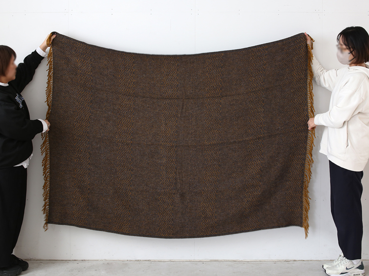 【正規取扱店】ウールコーム付き KLIPPAN クリッパン ウール スロー ZIGZAG (SIZE:130cm×200cm /ダークブラウン)KP200108 i-33141 | KLIPPAN | 05