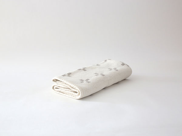 【正規取扱店】KLIPPAN クリッパン シュニールコットン ミニブランケット シャーンスンド (SIZE:70cm×90cm エクリュ) KP892980 32452 | KLIPPAN | 01