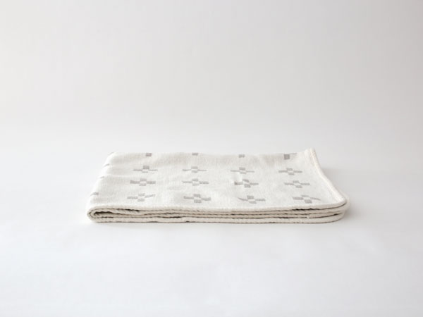 【正規取扱店】KLIPPAN クリッパン シュニールコットン ミニブランケット シャーンスンド (SIZE:70cm×90cm エクリュ) KP892980 32452 | KLIPPAN | 02
