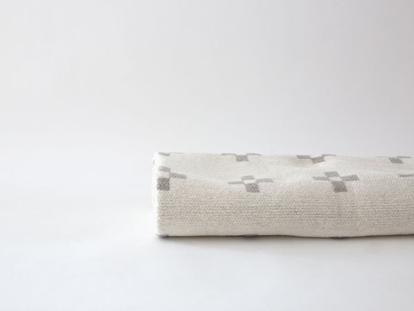 【正規取扱店】KLIPPAN クリッパン シュニールコットン ミニブランケット シャーンスンド (SIZE:70cm×90cm エクリュ) KP892980 32452 | KLIPPAN | 04