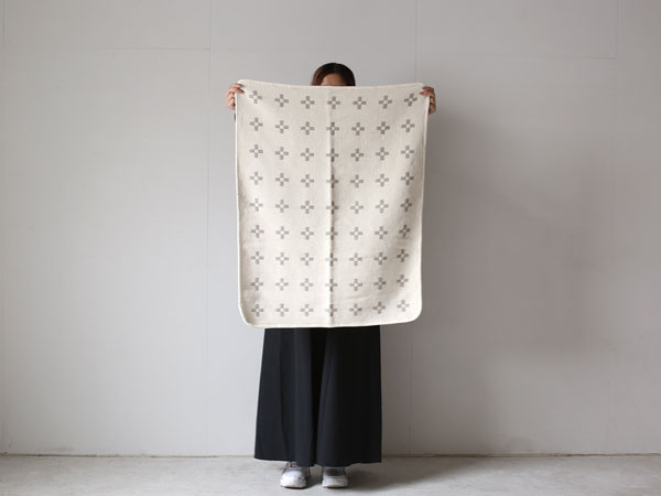【正規取扱店】KLIPPAN クリッパン シュニールコットン ミニブランケット シャーンスンド (SIZE:70cm×90cm エクリュ) KP892980 32452 | KLIPPAN | 06