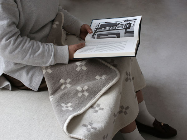 【正規取扱店】KLIPPAN クリッパン シュニールコットン ミニブランケット シャーンスンド (SIZE:70cm×90cm エクリュ) KP892980 32452 | KLIPPAN | 08