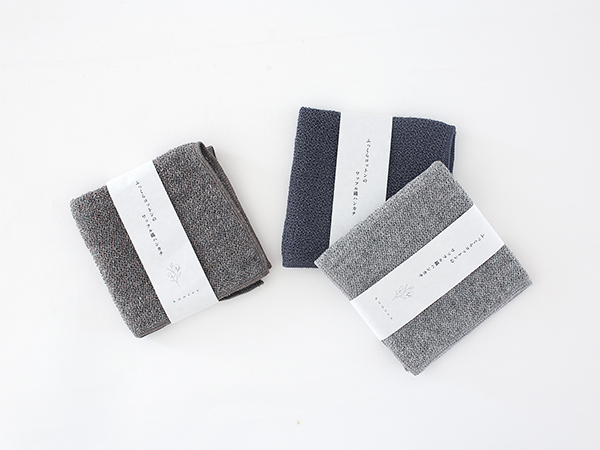 【kontex】Lana（ラーナ）ハンカチ 24×24 ネイビー 今治タオル 33292 | kontex | 06