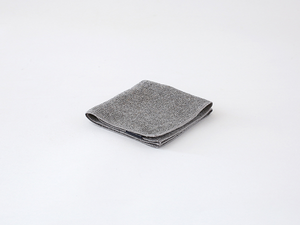 【kontex】Lana（ラーナ）ハンカチ 24×24 グレー 今治タオル 33291 | kontex | 01