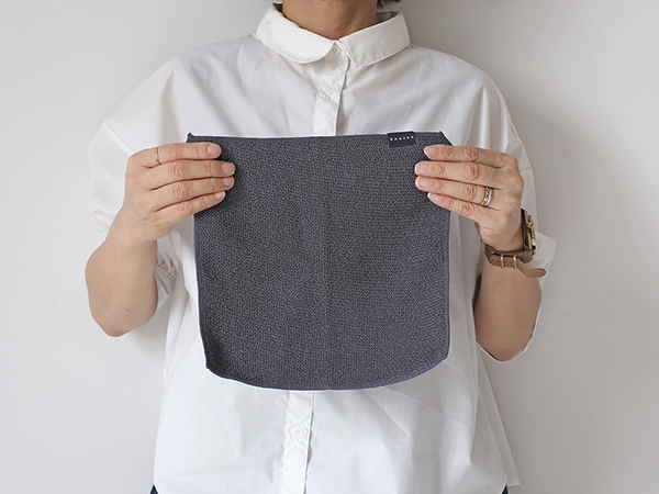 【kontex】Lana（ラーナ）ハンカチ 24×24 ネイビー 今治タオル 33292 | kontex | 04