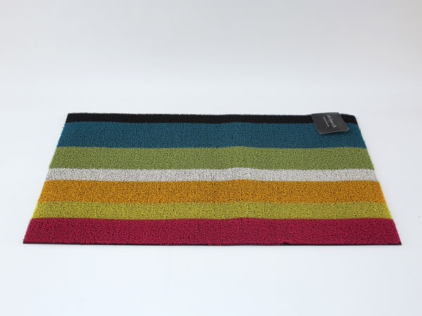 【Chilewich】 チルウィッチBold Stripe DOORMAT 46×71 (003:Multi) 玄関マット 30371 | chilewich | 01