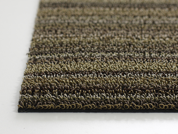 【chilewich】 チルウィッチSkinnhy Stripe RUNNER 61×183cm (007:mushroom) キッチンマット 22259 | chilewich | 01