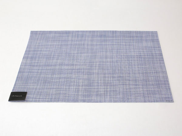 Chilewich チルウィッチ Mini Basketweave RECTANGLE (046:Periwinkle) ランチョンマット i-33001 | chilewich | 01