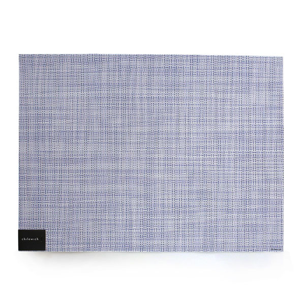 Chilewich チルウィッチ Mini Basketweave RECTANGLE (046:Periwinkle) ランチョンマット i-33001 | chilewich