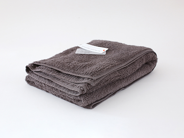 【kontex】PREMIUM(プレミアム)  バスタオル チャコールグレー 今治タオル 21696 | kontex | 01