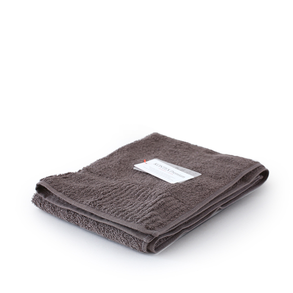 【kontex】PREMIUM(プレミアム)  フェイスタオル チャコールグレー 今治タオル 27057 | kontex