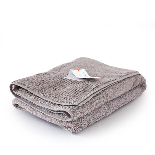 【kontex】PREMIUM(プレミアム)  バスタオル グレー 今治タオル 27053 | kontex