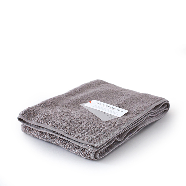 【kontex】PREMIUM(プレミアム)  フェイスタオル グレー 今治タオル 27058 | kontex