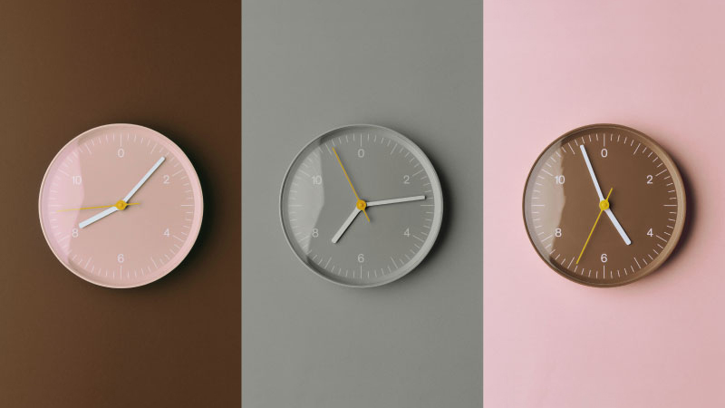 HAY（ヘイ） 【HAY】WALL CLOCK (Grey) AF793-A659 壁掛け時計 i-34922