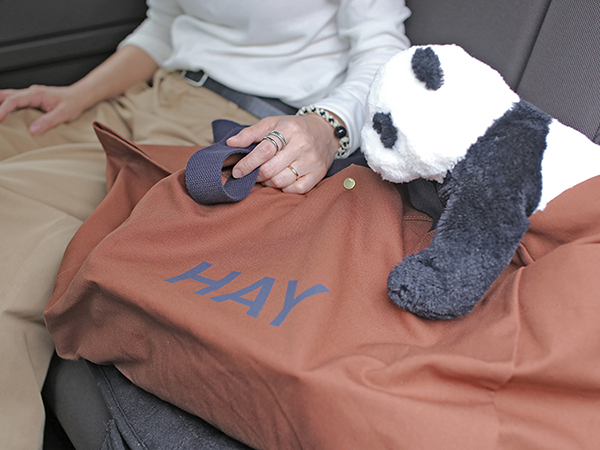 【HAY】WEEKEND BAG Large (Milk chocolate) バッグ 36247 | HAY | 03