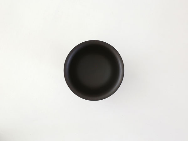 我戸幹男商店 椀 TSUMUGI 汁椀 百合型（ブラック）G1321-18738 i-32114 |  | 04